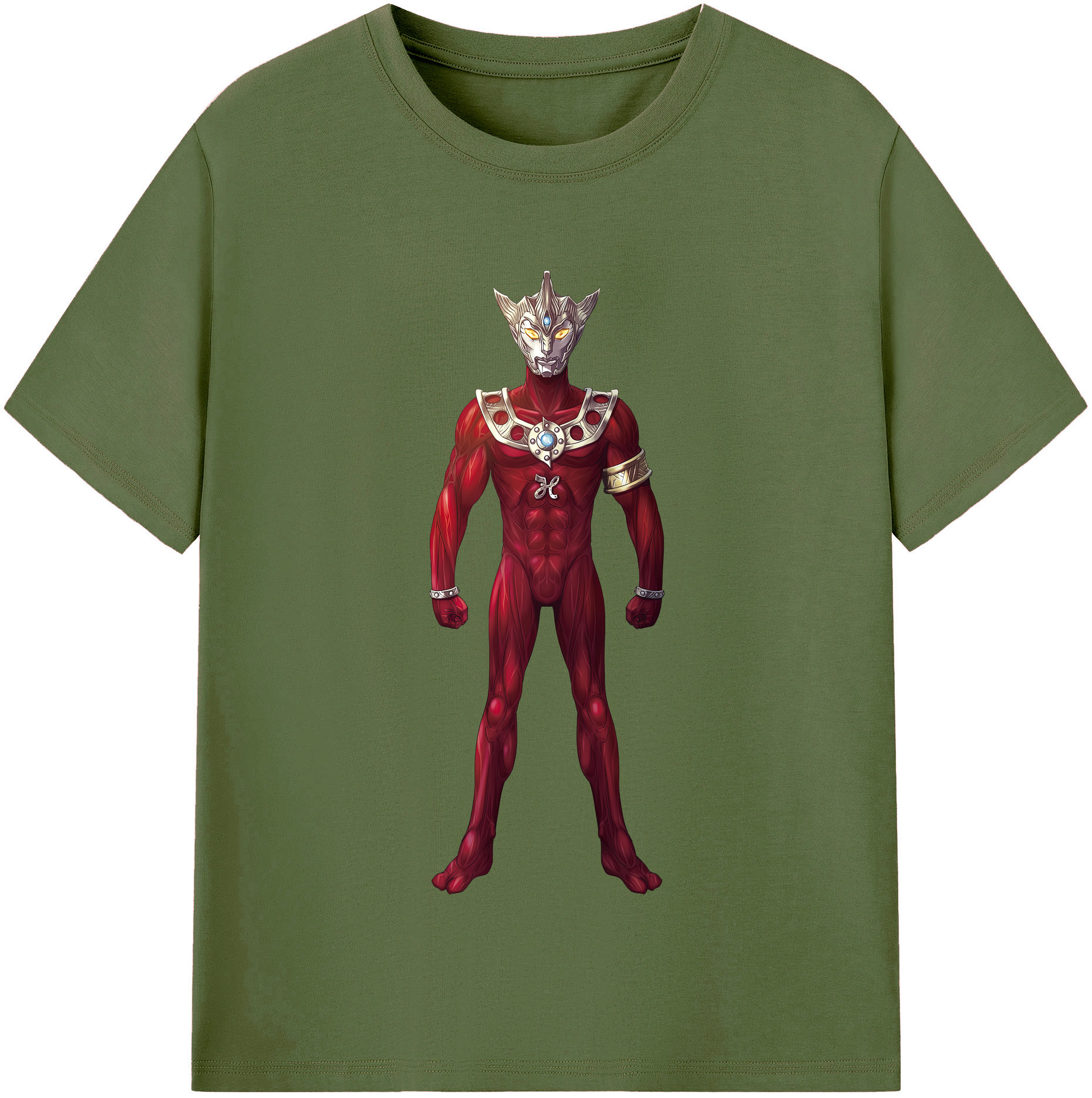 （画像用） ウルトラマン Ultraman 綿100％半袖Tシャツ（フロントプリント）